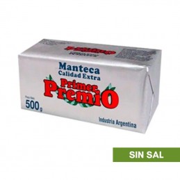 Manteca - Sin Sal - Fraccionada X  500 G - Primer Premio Primer Premio - 1