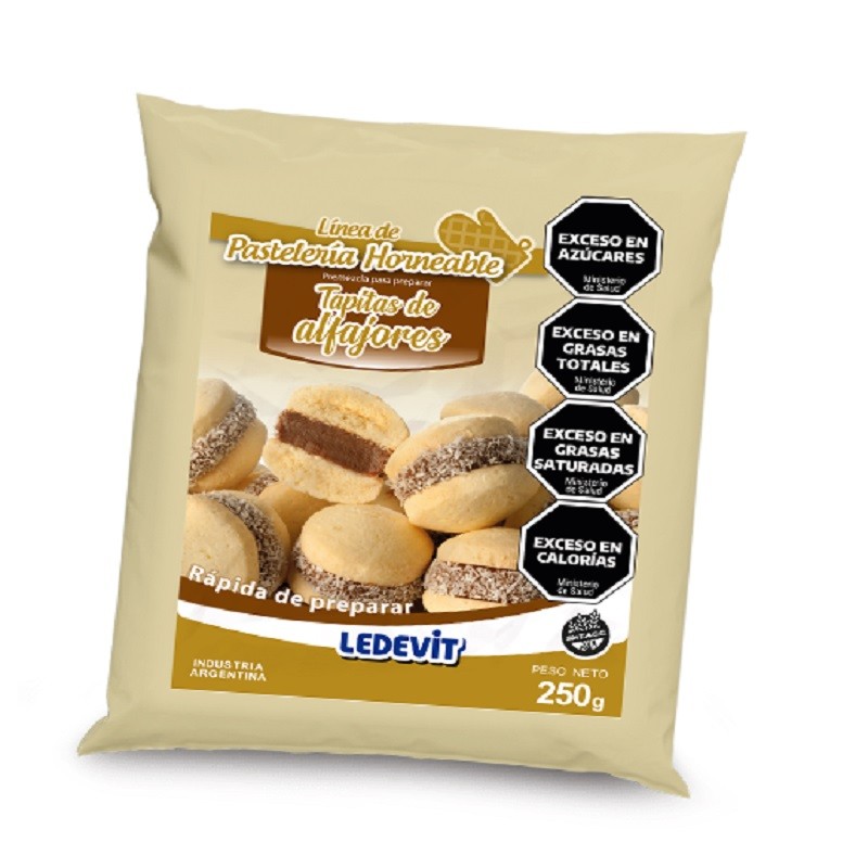 Polvo Para Preparar Tapitas De Alfajor X  250 G - Ledevit Ledevit - 1