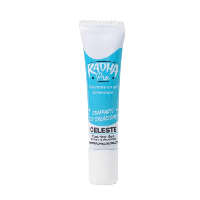 Colorante En Gel - Celeste X   15 G - Radha Radha - 1