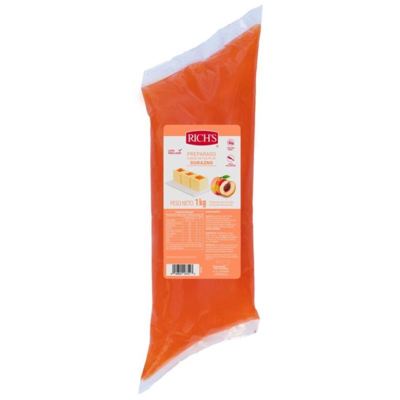 Pasta Para Relleno Pulpa De Durazno X   1 Kg - Richs Richs - 1