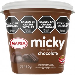 Pasta Para Relleno Untable Chocolate X  450 G - Mapsa Mapsa - 1