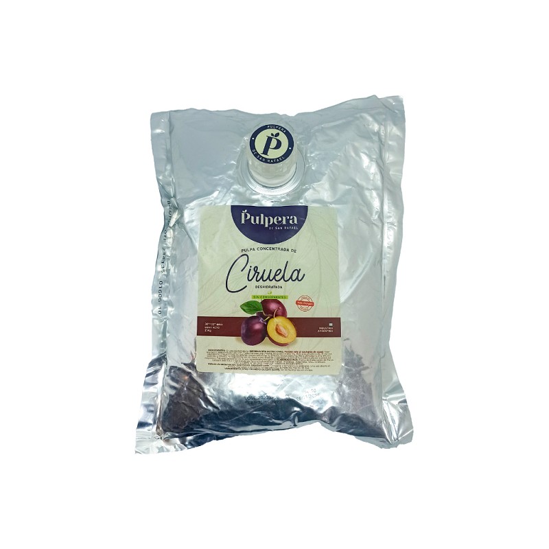 Pulpa De Ciruela - 100% Natural Sin Aditivos X   2 Kg - La Pulpera  - 1