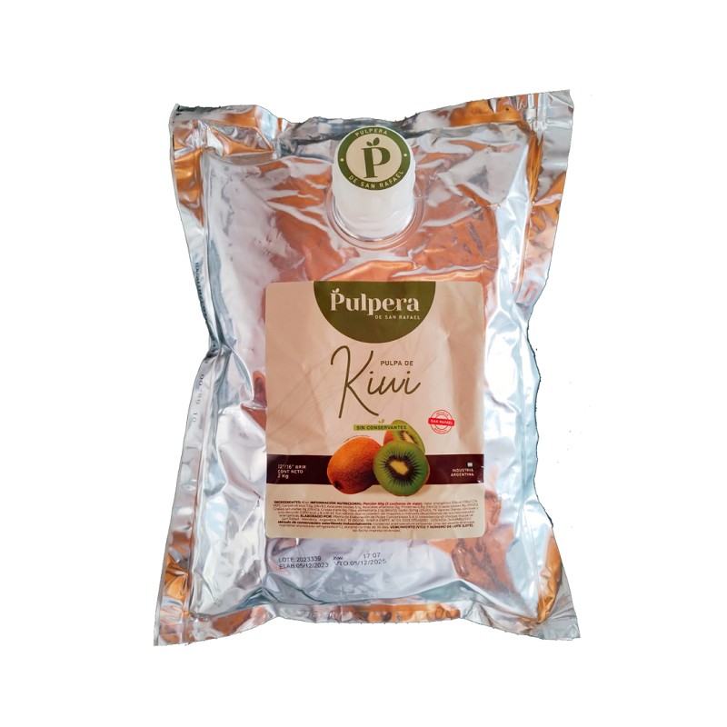 Pulpa De Kiwi - 100% Natural Sin Aditivos X   2 Kg - La Pulpera La Pulpera - 1