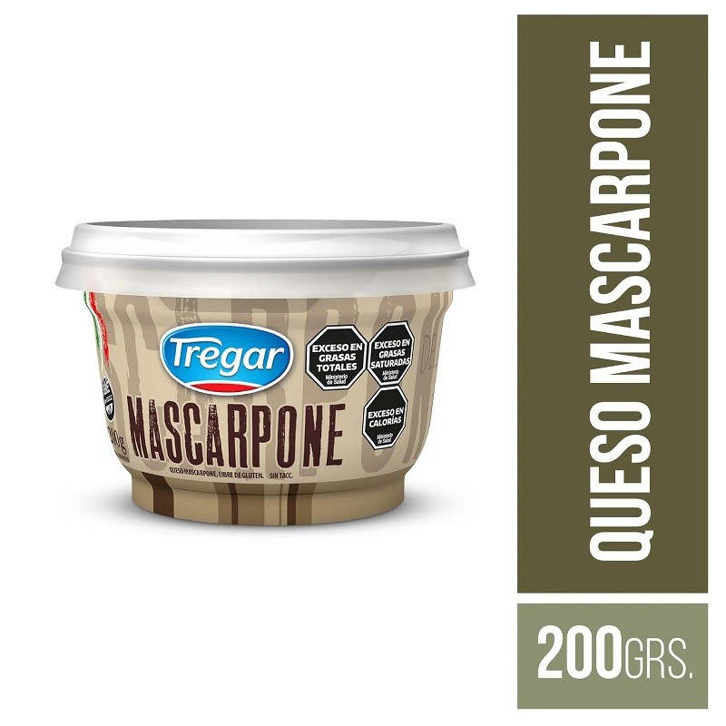 Queso Mascarpone X  200 G - Tregar  - 1