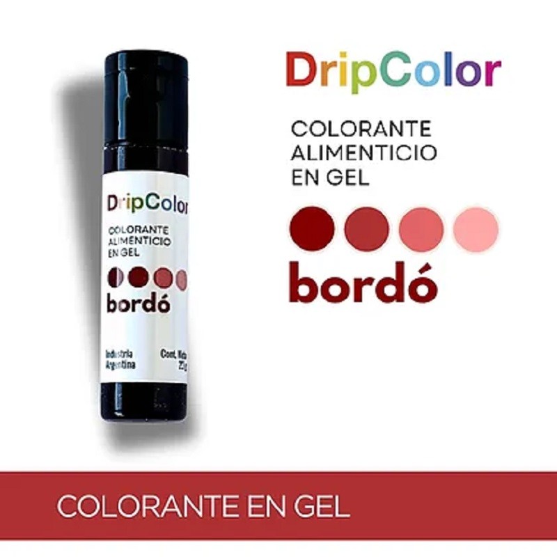 Colorante En Gel - Bordó 23 Gr - Dustcolor Dustcolor - 1