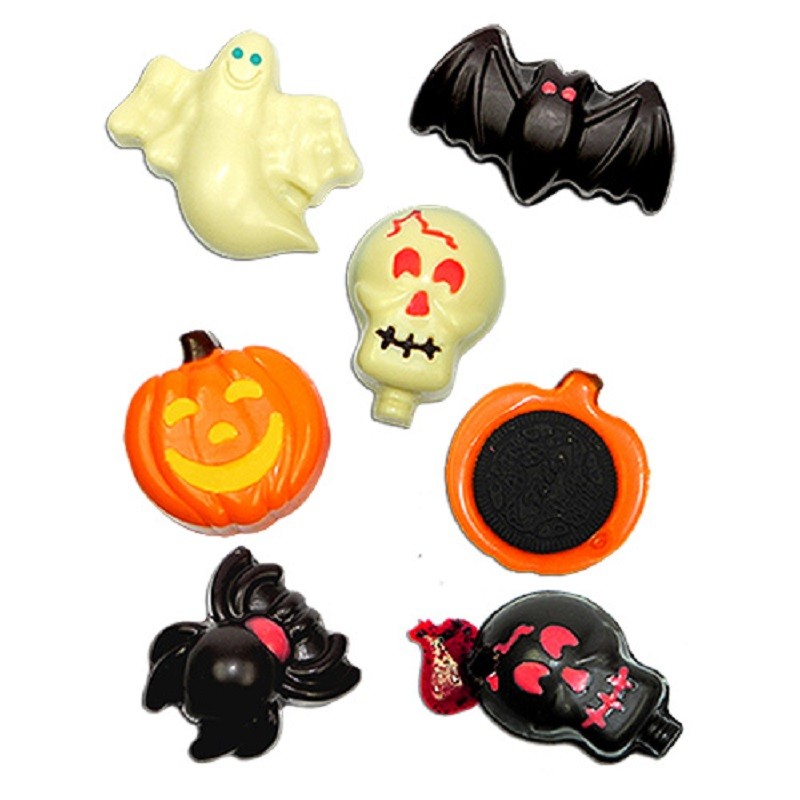 Molde Pvc Varios Halloween - Set X Unid.  - 1