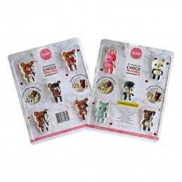 Molde Pvc Choco-Animalitos - Set X 2 X Unid.  - 1