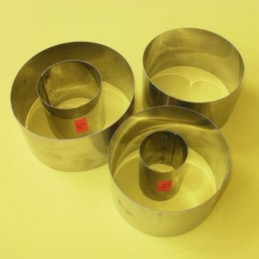 Aro De Acero  Nº  26 - Alto 5 Cm - Diametro 26 Cm X Unid.  - 1