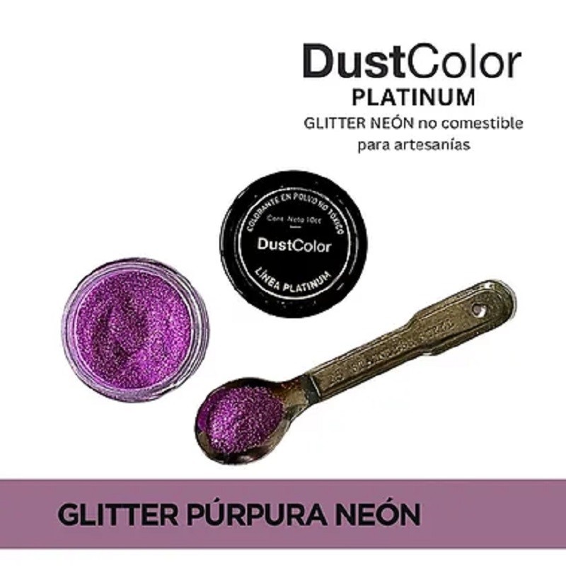 Glitter Neon - Purpura X   10 Cc - Dustcolor Dustcolor - 1