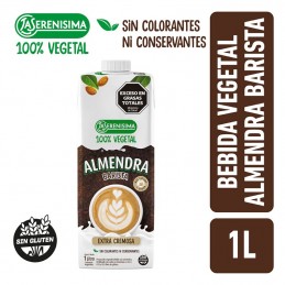 Leche Barista Almendra - Larga Vida - Sin Endulzar X   1 L - La Serenisima La Serenisima - 1