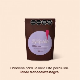 Ganache Sabor Chocolate Negro X  800 G - Ayepale  - 1