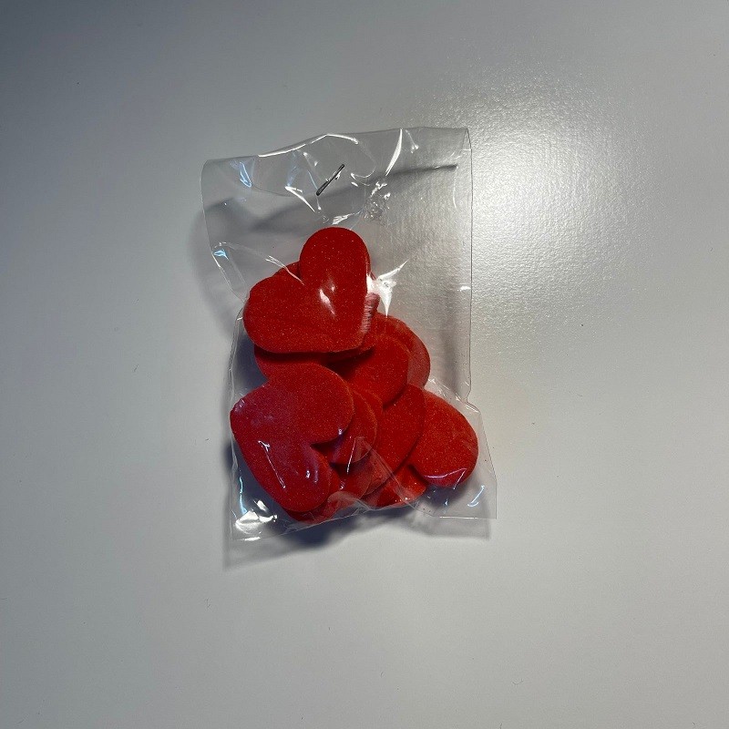 Figuras Pastillaje - Corazon Rojo Grande X   15 G  - 1