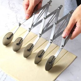 Cortador De Masa 5 Ruedas Regulable-Acero Inox. X Unid.  - 2