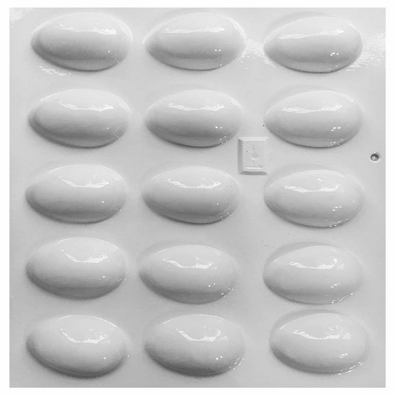 Molde Pvc Huevo Pascua Cristal - 001-A X Unid.  - 1