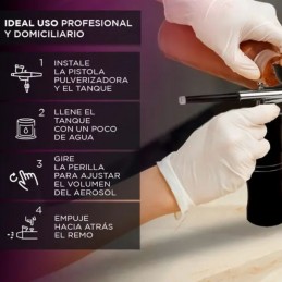 Aerografo A Bateria Para Pasteleria - Completo X Unid.  - 4