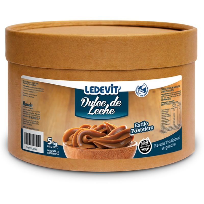 Dulce De Leche Repostero-Env.Carton X   5 Kg - Ledevit Ledevit - 1