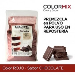 Saborizante Color Red Velvet Sabor Chocolate X 1.5 Kg - Colormix Colormix - 1
