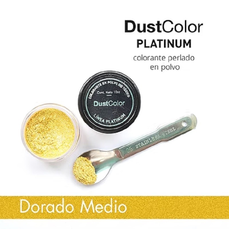 Colorante Liposoluble Platinum - Dorado Medio X   10 Cc - Dustcolor Dustcolor - 1