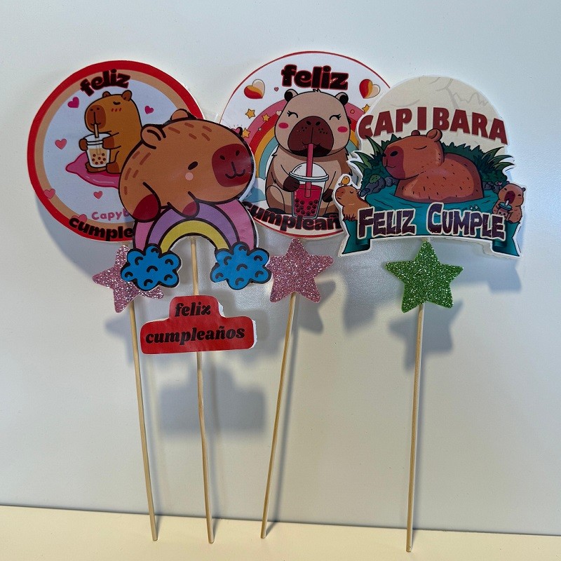 Toppers Capibara - Unidad - Segun Stock X Unid.  - 1