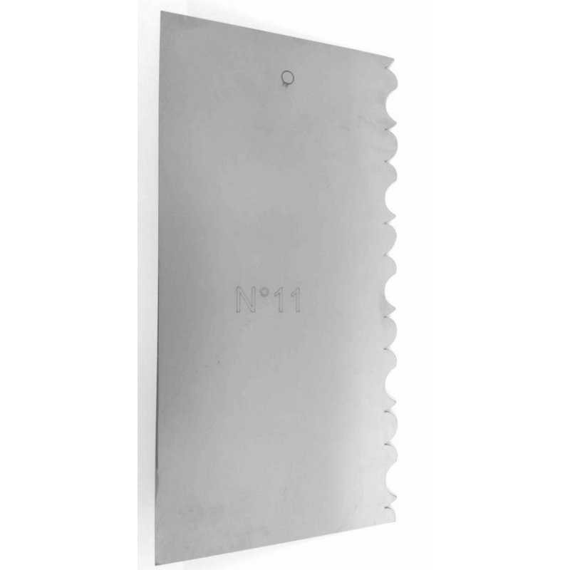 Scraper De Acero Diseño 20x10 Cm - 11 X Unid.  - 1