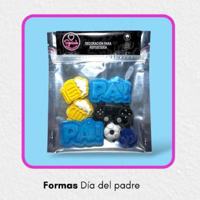Maxi Formas Comestibles - Papa X  5 Unid. - Sprink Sprink - 1