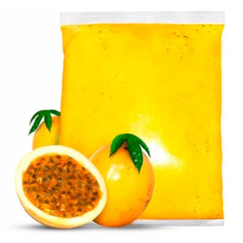 Pulpa De Maracuya Sin Semillas Congelada X   1 Kg  - 1