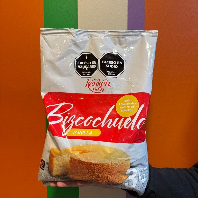 Premezcla Para Bizcochuelo Vainilla X   3 Kg - Keuken Keuken - 1