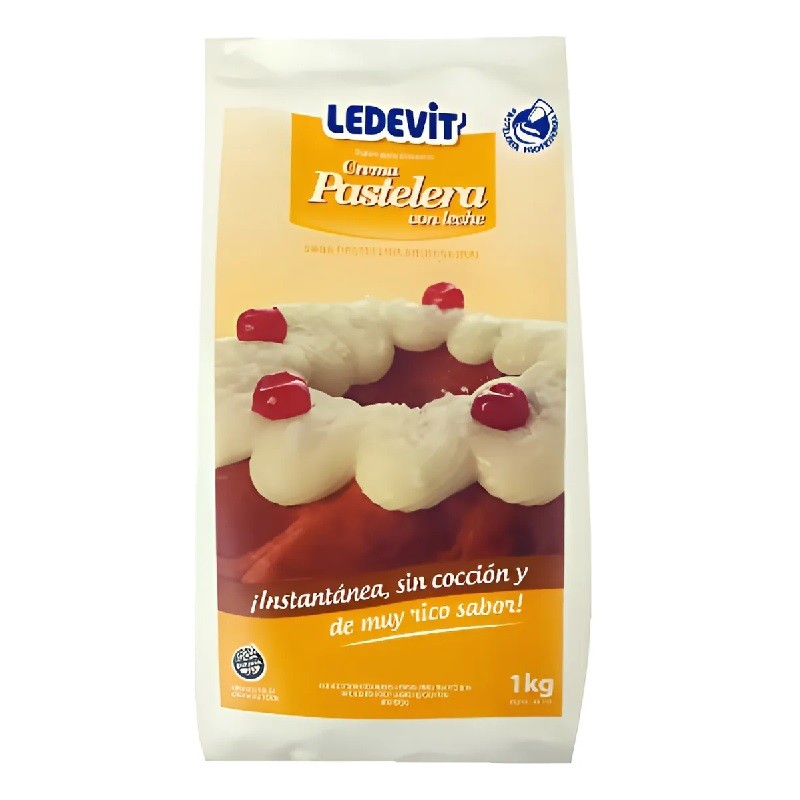 Polvo Para Preparar Crema Pastelera X   1 Kg - Ledevit Ledevit - 1