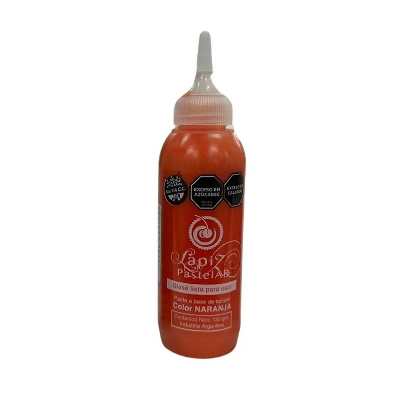 Glase Real Lapiz - Naranja X  130 G - Pastelar Pastelar - 1