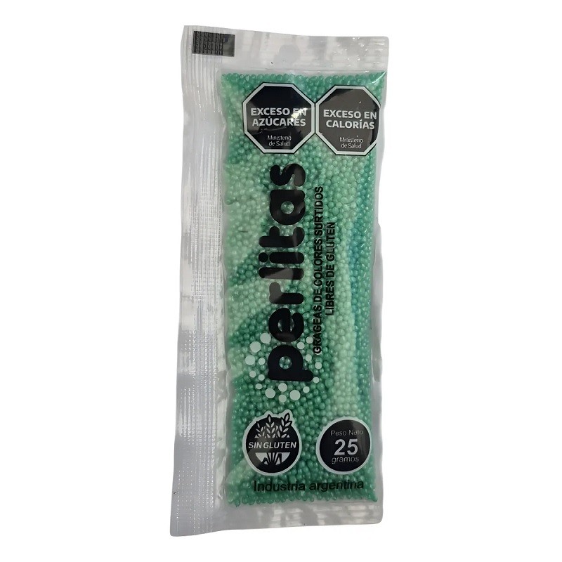 Drops Mini - Perlas Verde X   25 G  - 1