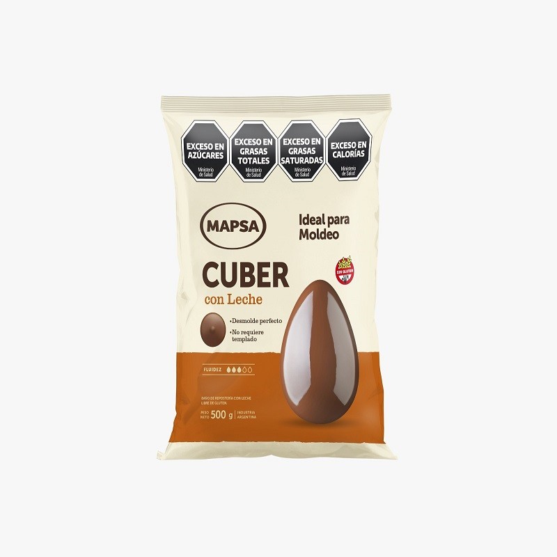 Chocolate Baño Moldeo Con Leche X  500 G - Mapsacuber Mapsacuber - 1