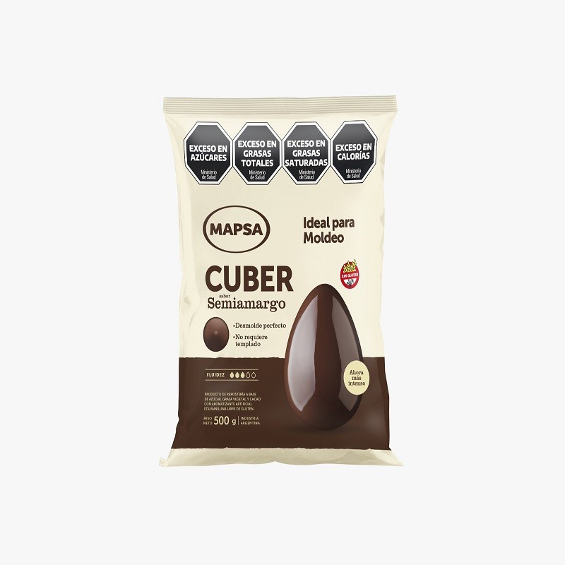 Chocolate Baño Moldeo Semiamargo X  500 G - Mapsacuber Mapsacuber - 1