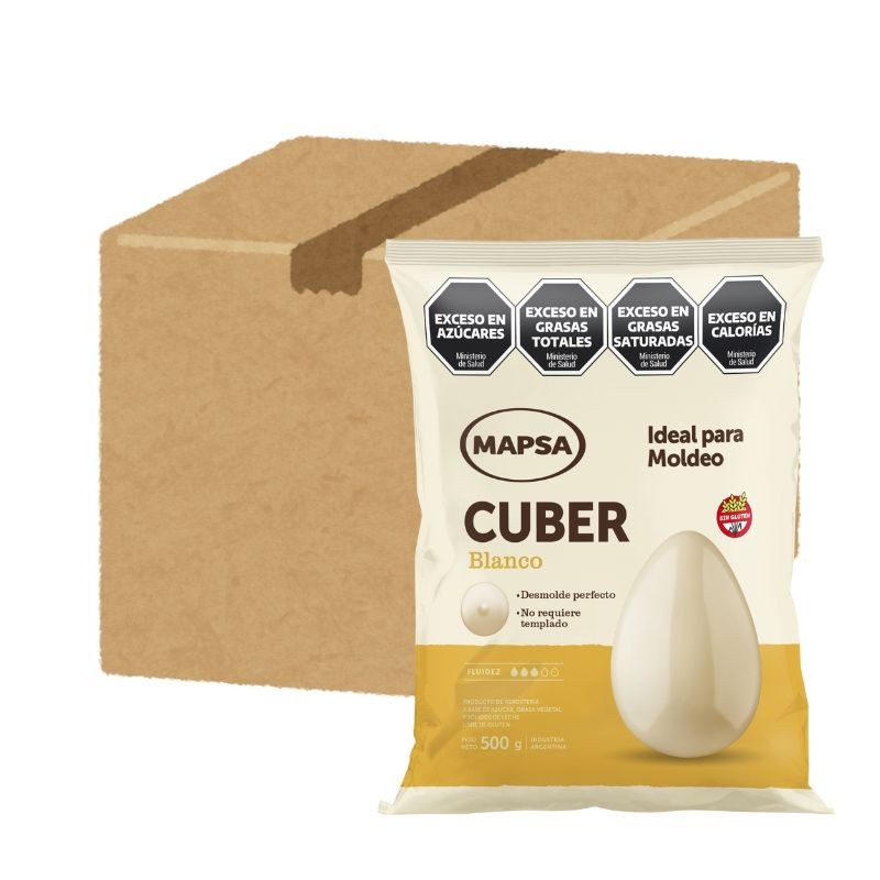 Chocolate Baño Moldeo Blanco X   5 Kg - Mapsacuber Mapsacuber - 1