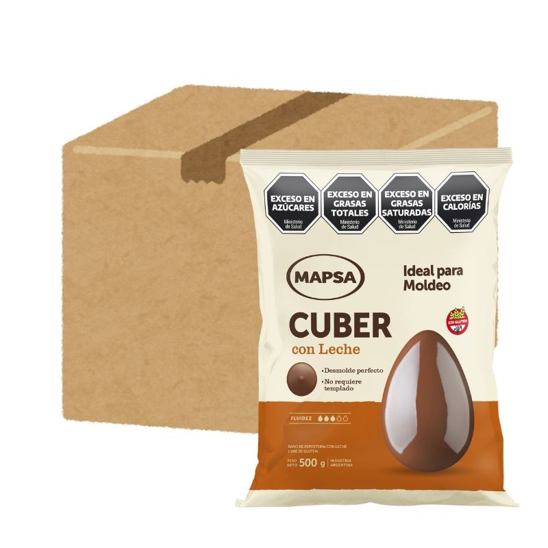 Chocolate Baño Moldeo Con Leche X   5 Kg - Mapsacuber Mapsacuber - 1