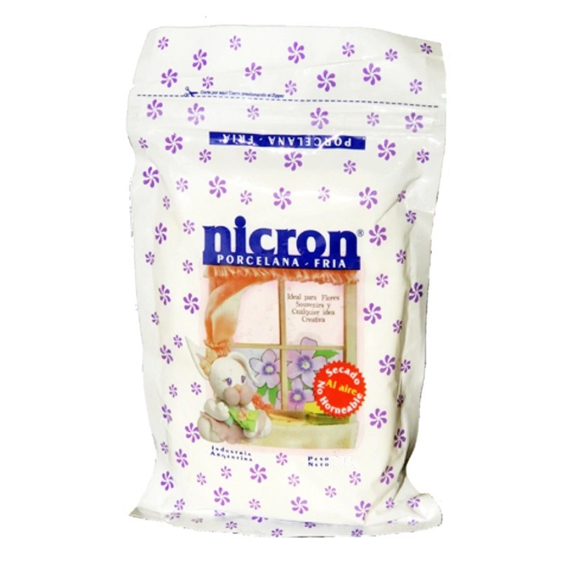 Porcelana Fria Tradicional X  250 G - Nicron Nicron - 1