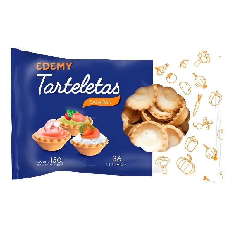 Tarteletas Saladas Artesanales X   35 Unid.  - 1