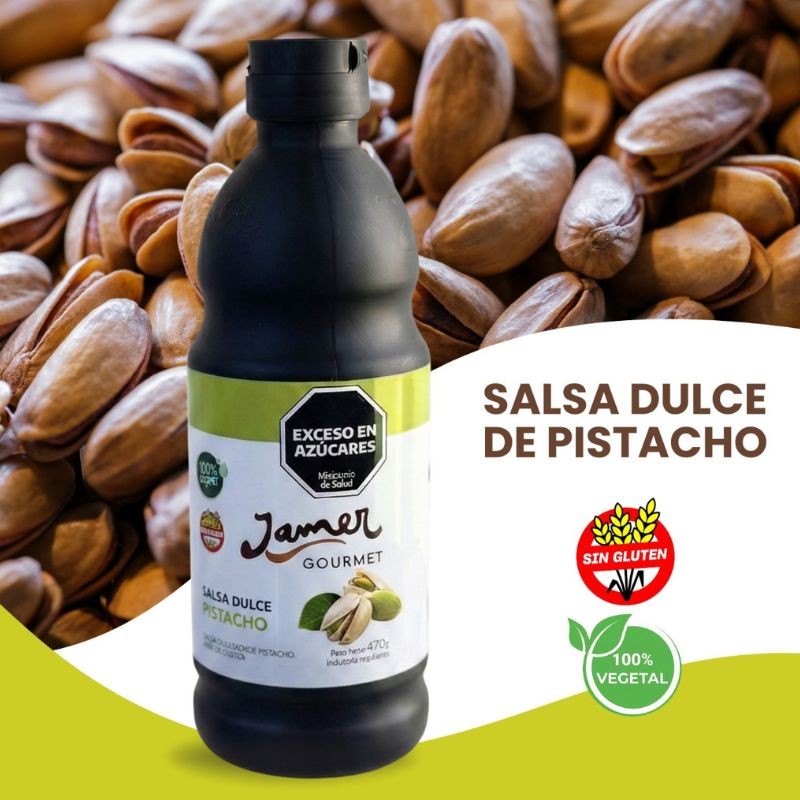 Salsa Dulce Pistacho X  470 G - Jamer Jamer - 1