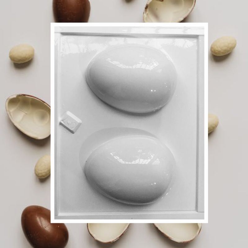 Molde Pvc Huevo Pascua Liso Nº  7 - 8 Cm X Unid.  - 1