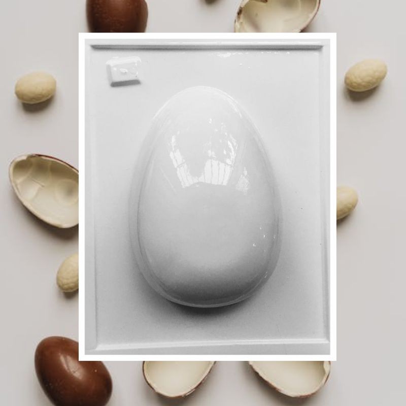 Molde Pvc Huevo Pascua Liso Nº 13 - 11.2 Cm X Unid.  - 1