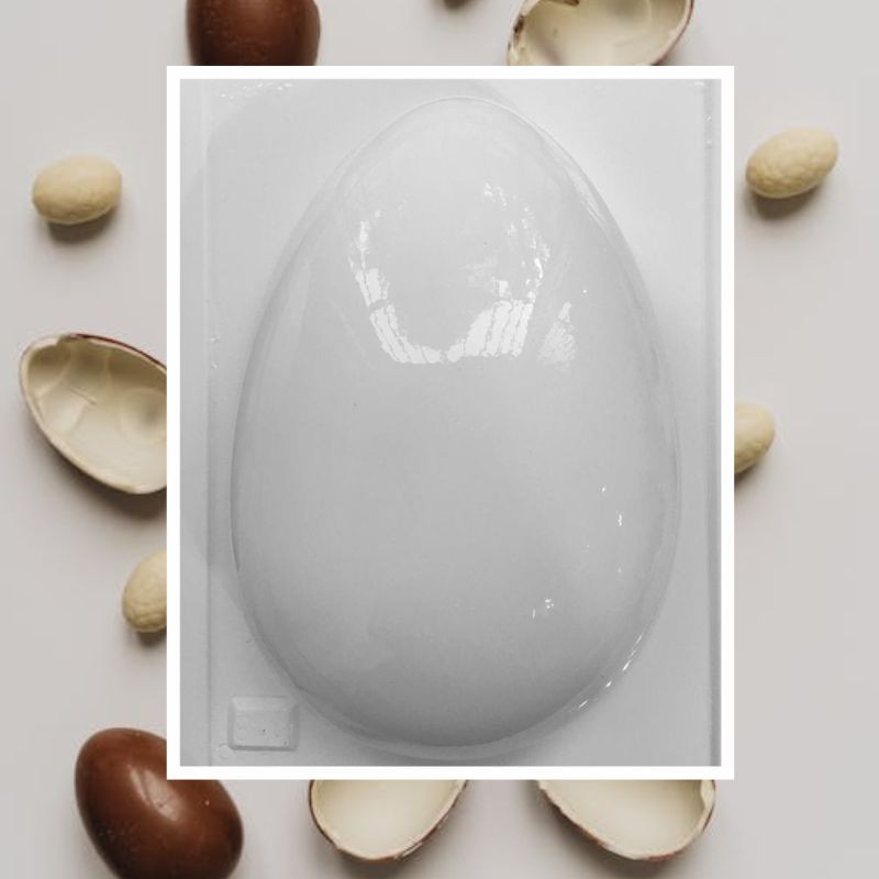 Molde Pvc Huevo Pascua Liso Nº 18 - 15 Cm X Unid.  - 1