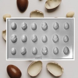 Molde Pvc Huevo Pascua Minis - 2042C X Unid.  - 1