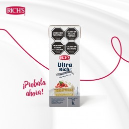 Crema Vegetal Chantilly Ultra Platinum X   1 L - Richs Richs - 1