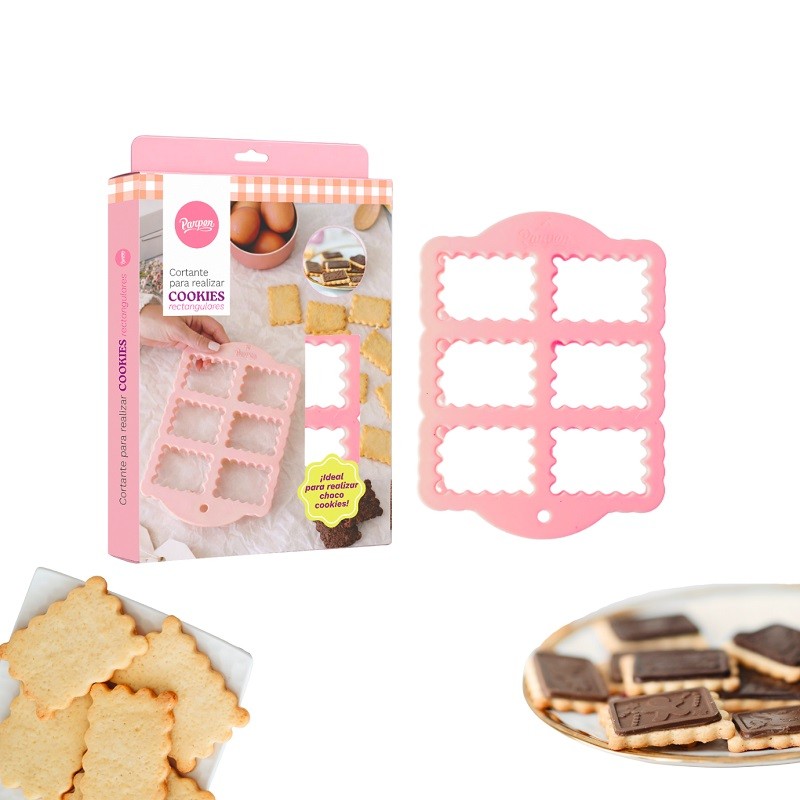Cortante Para Cookies - Rectangular X Unid.  - 1
