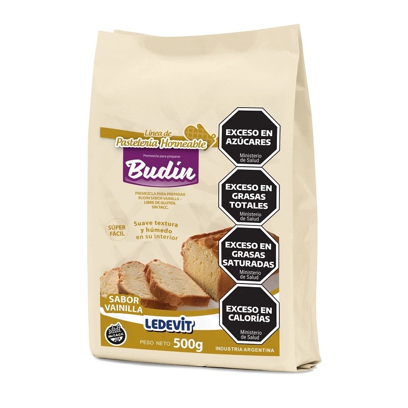 Mix Budin Vainilla X  500 G - Ledevit Ledevit - 1