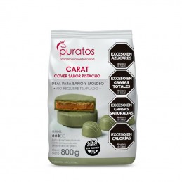Chocolate Baño Moldeo Pistacho X  800 G - Carat Coverlux Carat Coverlux - 1