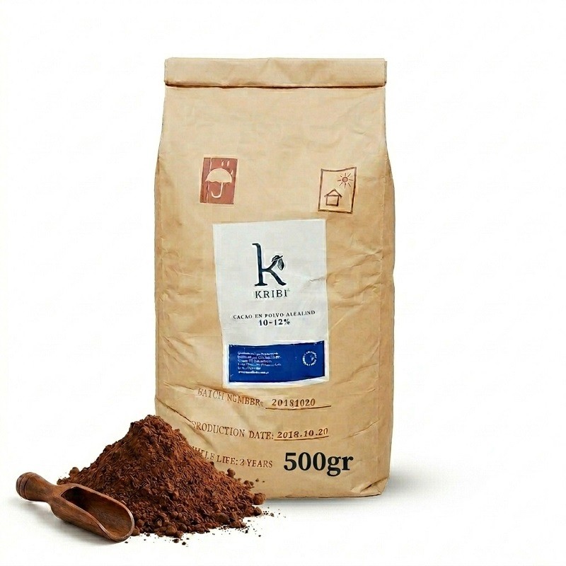 Cacao Amargo Alcalino - 10/12% X  500 G - Kribi  - 1