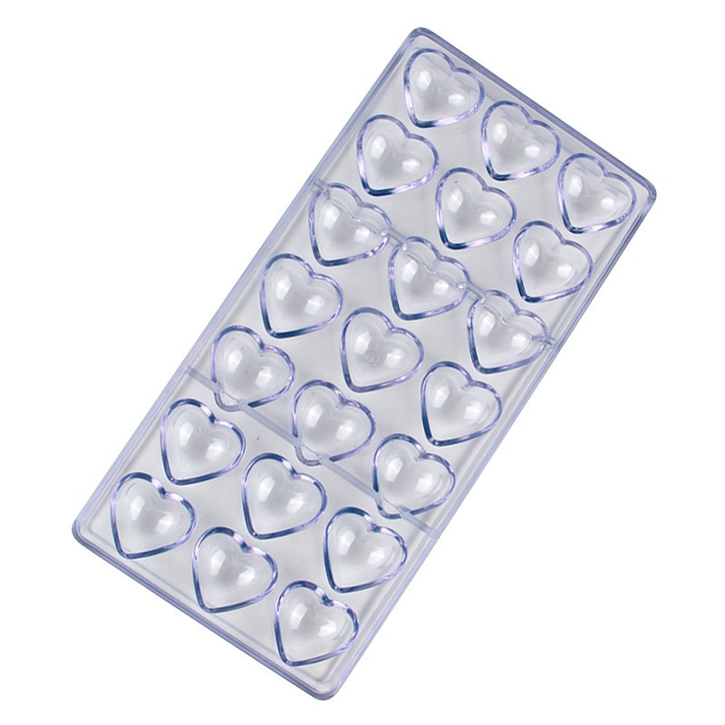 Molde Policarbonato - Corazon X Unid.  - 1