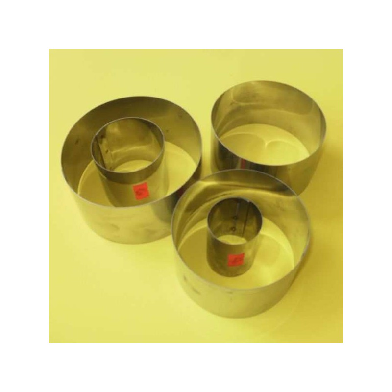 Aro De Acero  Nº   5 - Alto 5 Cm - Diametro  5 Cm X Unid.  - 1