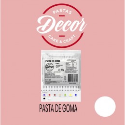 Pasta De Goma Para Modelar - Blanco X  500 G - Decor Decor - 1