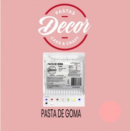 Pasta De Goma Para Modelar - Rosa X  250 G - Decor Decor - 1